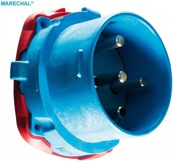 Marechal Electric CEE Industrial Plug 4x150A (3P+PE) IP66 ISV IK08 DS9 3198013 | Elektrika.lv