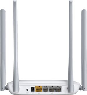 Mercusys Wireless Wi-fi router 300 Mbps, IEEE 802.11b, IEEE 802.11g, IEEE 802.11n, 1 WAN, 3x10/100M, Number of antennas 4 MW325R | Elektrika.lv