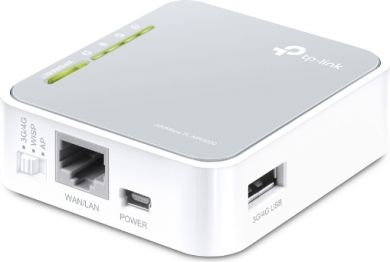 Tp-Link Wireless Wi-fi router PORTABLE TL-MR3020 3G/4G ROUTER 150MBPS TL-MR3020 | Elektrika.lv