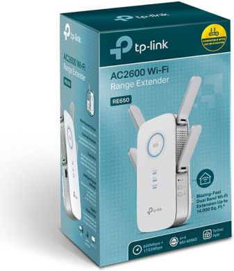 Tp-Link WRL RANGE EXTENDER 2533MBPS/RE650 TP-LINK RE650 | Elektrika.lv