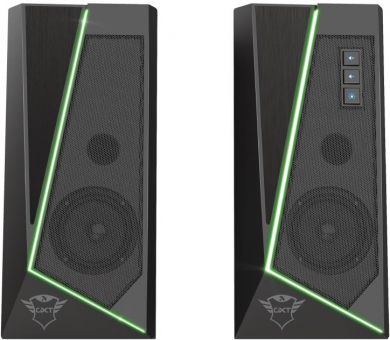 TRUST Speaker|TRUST|GXT 609 Zoxa RGB Illuminated Speaker Set|1xUSB 2.0|Black|24070 24070