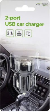 Gembird MOBILE CHARGER CAR USB2/EG-U2C2A-CAR-02 GEMBIRD EG-U2C2A-CAR-02 | Elektrika.lv