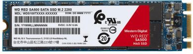 Western Digital SSD SANDISK 350xTBW rating MTBF 1750000 h Read speed 560 MB/s Write speed 530 MB/s Serial ATA III M.2 500 GB POWERED BY SANDISK Red SA500 WDS500G1R0B WDS500G1R0B | Elektrika.lv