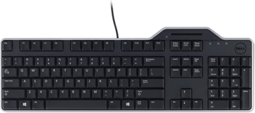 Dell KB-813, ENG/EST Wired keyboard, USB, Black 580-AFYX | Elektrika.lv