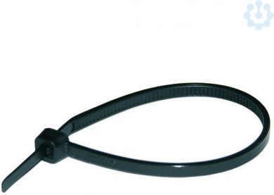 Haupa Cable tie black  310x 4.8 mm 262128 | Elektrika.lv