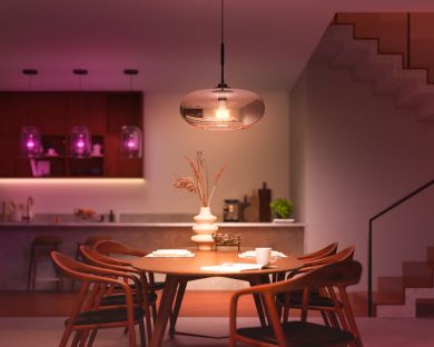 Philips Hue LED Bulb E27 9W A60 White and Colour Ambiance 929002468801 | Elektrika.lv