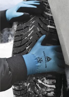 Delta Plus VV736 Thermal working gloves, 9 size, light blue (cold protection) VV736BL09 | Elektrika.lv