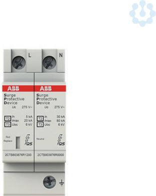 ABB OVR T2-T3 1N 20-275 P QS Surge Protective Device 2CTB803972R1200 | Elektrika.lv