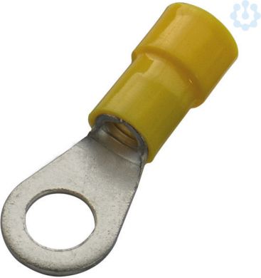 Haupa Ring cable lug insulated 4-6M8, yellow, 100 pieces 260690 | Elektrika.lv