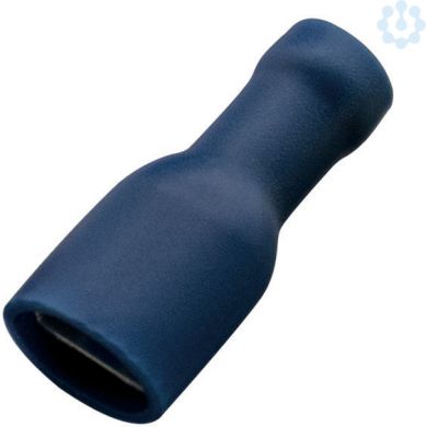 Haupa Socket sleeve, insulated 1.5-2.5/4.8x0.8, blue, 100 pieces 260417 | Elektrika.lv