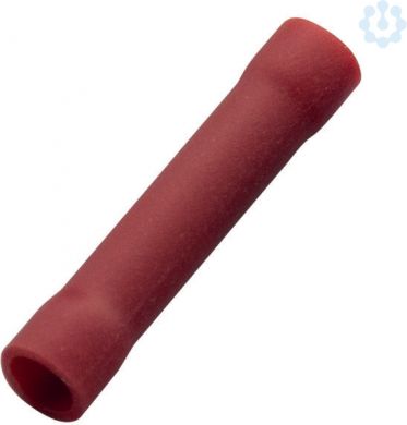 Haupa Butt connector, nylon, insulated, 0.25-1.5, red, 100 pieces 260750 | Elektrika.lv