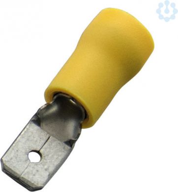 Haupa Плоский штекер, 4-6/6.3x0.8, желтый, 100 шт. 260426 | Elektrika.lv