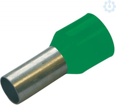 Haupa Insulated end sleeve 0.34/6, emerald, 500 pieces 270716 | Elektrika.lv