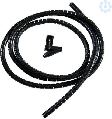 Haupa Спиральный шланг, черный 20-43mm/2m 262036 | Elektrika.lv