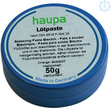 Haupa Contact soldering paste 50 g 160090 | Elektrika.lv