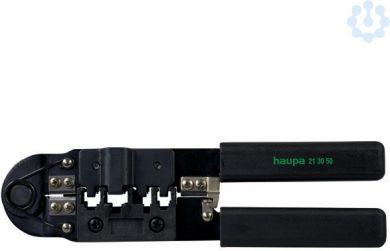 Haupa Crimping pliers for modular plugs (RJ11, RJ12, RJ45, RJ10, RJ14) 213050 | Elektrika.lv