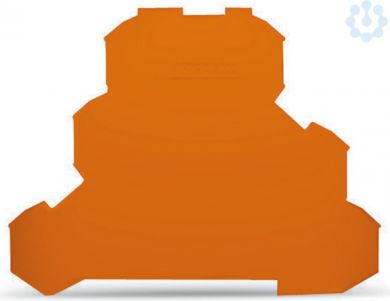 Wago Торцевая и промежуточная пластина 0.8 mm оранжевая 2002-3292 | Elektrika.lv