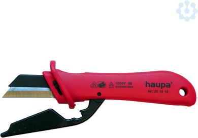 Haupa VDE cable stripping knife changeable blade 50mm 201010 | Elektrika.lv