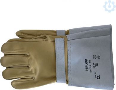Haupa Protection glove Leather 2.5kV 120028 | Elektrika.lv