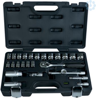 Haupa Socket wrench set 3/8 26 piec 110676 | Elektrika.lv