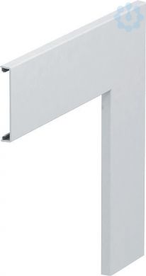 Obo Bettermann Flat angle cover, smooth, 76,5x400, Pure white, GK-OTGFRW 6274490 | Elektrika.lv