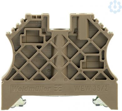 Weidmuller WEW 35/2, W-Series, End bracket 1061200000 | Elektrika.lv