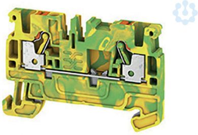 Weidmuller A2C 2.5 PE Клемма 2,5mm2, желто-зеленая 1521680000 | Elektrika.lv