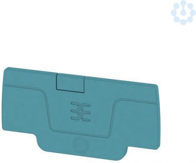 Weidmuller AEP 2C 1.5 BL накладка на клемму, синяя 1552610000 | Elektrika.lv