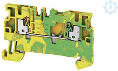 Weidmuller A2C 1.5 PE Клемма 1,5mm2, желто-зеленая 1552680000 | Elektrika.lv
