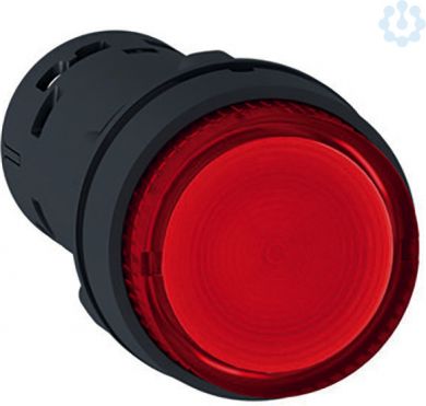 Schneider Electric Spiedpoga LED sarkana 230V 1NO XB7NW34M1 | Elektrika.lv