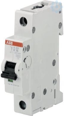 ABB S201-K50 Автоматический выключатель 6kA 50A 1P 2CDS251001R0577 | Elektrika.lv