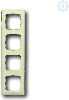 ABB 4 set frame, cream Busch Duro 2000 SI Linear 2514-212K-102 2CKA001725A1492 | Elektrika.lv