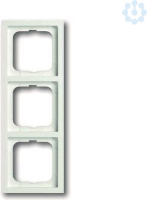 ABB 3 set frame, white FutureMattWhite 1723-884K 2CKA001754A4416 | Elektrika.lv