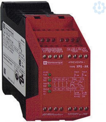 Schneider Electric XPSAK371144 Drošības relejs 3N O,230VAC/24VDC XPSAK371144 | Elektrika.lv