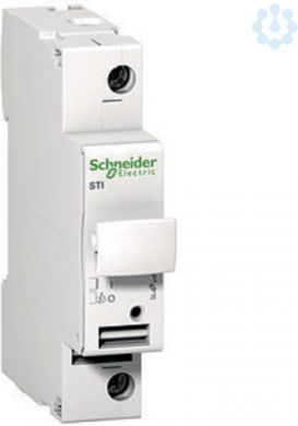 Schneider Electric STI 1P 25A 10.3x38mm drošināt. atvienotājs A9N15636 | Elektrika.lv