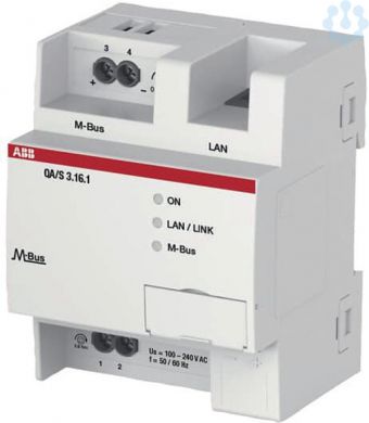 ABB QA/S3.16.1 Enerģijas analizators M-Bus 2CDG110226R0011 | Elektrika.lv