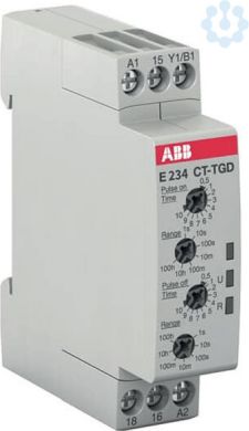 ABB CT-TGD.12 Time relay, pulse generator 1c/o, 24-240VAC 24-48VDC 1SVR500160R0000 | Elektrika.lv