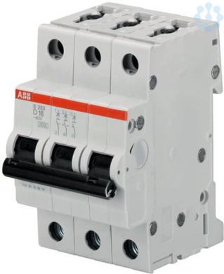 ABB S203-D32 Автоматический выключатель 6kA 32A 3P 2CDS253001R0321 | Elektrika.lv