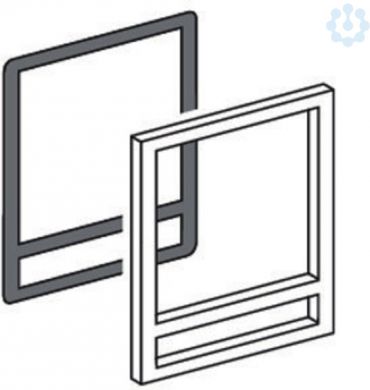 Schneider Electric Escutcheon, for drawout Masterpact NW/NW DC. range of product: Masterpact NW, Masterpact NW DC - product or component type: escutcheon - accessory / separate part category: installation accessories - accessory / separate part type: installation acces 48603 | Elektrika.lv