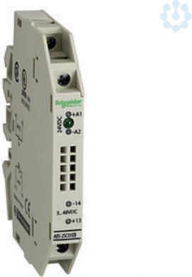 Schneider Electric Izejas interfeisa modulis 24DC/24..230AC 2.3A ABS2SA01MB | Elektrika.lv