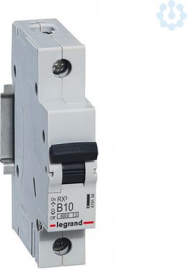 Legrand RX3 MCB 1P B10 6000A BIC Aвтоматический выключатель 419134 | Elektrika.lv