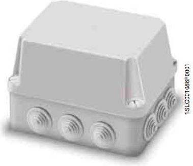ABB Junction box 220x170x160 mm IP55 with lid 1SL0832A00 | Elektrika.lv