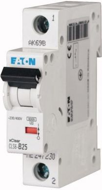 EATON PL6-B50/1 Miniature Circuit Breaker 50A 1P B 286526 | Elektrika.lv