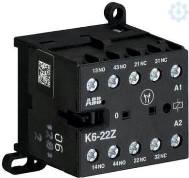 ABB K6-22Z-80 Mini kontaktora relejs 220-240V 40-450Hz GJH1211001R8220 | Elektrika.lv
