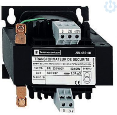 Schneider Electric Voltage transformer - 230..400 V - 1 x 24 V - 63 VA ABL6TS06B | Elektrika.lv