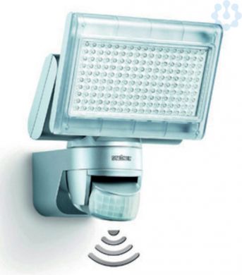  LED Floodlight with sensor Steinel Xled Home 1198 12W 6700K 920Lm IP44  14m, silver 002688 | Elektrika.lv