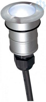 SLV Уличный встраиваемый светильник POWER TRAIL-LITE, LED, 4000K, IP67, круглый, нержавеющая сталь 1002189 | Elektrika.lv