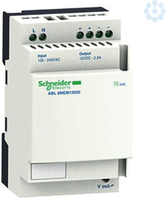 Schneider Electric Barošanas bloks 1F 12 VDC, 2A ABL8MEM12020 ABL8MEM12020 | Elektrika.lv