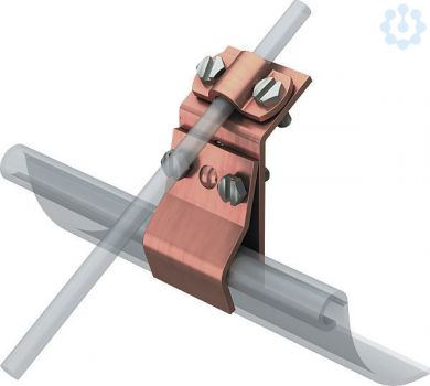Obo Bettermann Roof gutter clamp for all bead thicknesses, Rd 8-10, 262 CU 5316154 | Elektrika.lv