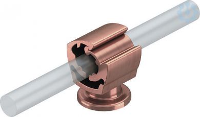 Obo Bettermann Universal conductor bracket Rd 8−10 mm, copper-plated, Installation height=20mm, 177 20 CU 5207746 | Elektrika.lv